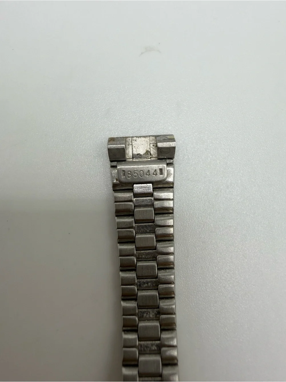 Vintage Seiko B5044 Stainless Steel Watch Band Bracelet Adjustable Japan